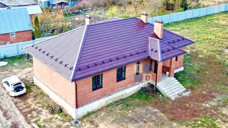 Частный дом из гаобетона